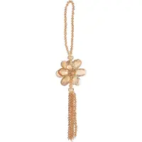 J-Line Suspension perles plastique or large