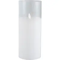 Jline Lampe led brillante verre transparent large