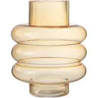 J-Line Vase lima verre ocre large