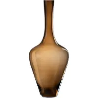 J-Line Vase joni verre ambre large