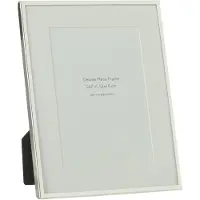 J-Line Cadre photo passe partout bord fn 13x18 metal argent medium