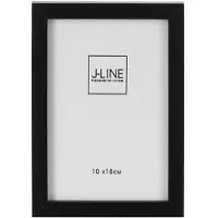 J-Line Photo frame basic wood black extra small