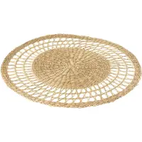 Jline Sous-verre rond zostere naturel
