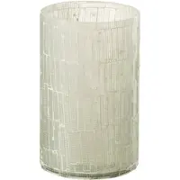 J-Line Vase mosaique verre gris clair small