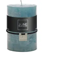 J-Line Bougie cylindre azur m 39h