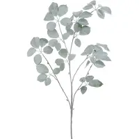 J-Line Branche schefflera floquee plastique vert