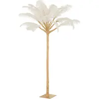 J-Line Arbre plumes acier or/blanc small
