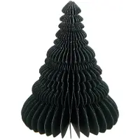 J-Line Suspension sapin de noel papier vert small