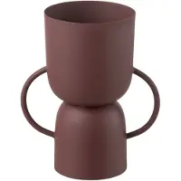 J-Line Vase coupe fer bordeaux