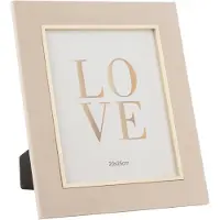 J-Line Cadre photo dita velours beige large