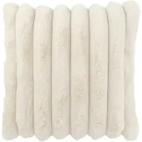 Jline Coussin large corduroy polyester blanc