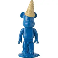 J-Line Ours cornet glace resine bleu