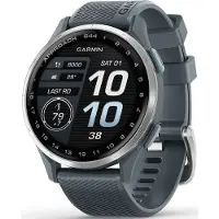 Garmin Approach S44, Zilverkleurige alu rand, Twilight band