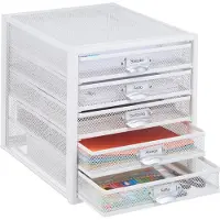 Relaxdays Schubladenbox (A4)