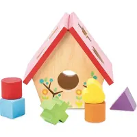 Le Toy Van Petilou Mon petit nichoir - Boîte à formes