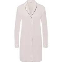 Hanro Chemise de nuit avec liseré à pois
