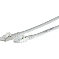 METZ CONNECT Cat6A, 5m câble réseau Blanc