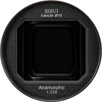Sirui Adaptateur Sirui 24mm F/2,8 objectif anamorphique pour monture E