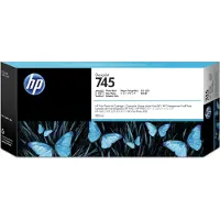 HP 745 (F9K04A) - Noir photo - Cartouche d'encre - Grande capacité