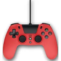 Gioteck VX4 Rouge USB Manette de jeu Analogique/Numérique PC, PlayStation 4
