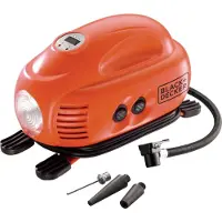 Black & Decker ASI200 compresseur pneumatique Allume-cigare