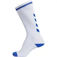 Hummel Chaussettes de sport bleu roi / blanc