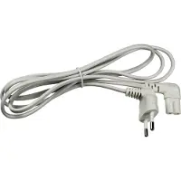 As Schwabe Câble d' pour petits appareils 3 m (3 m), Câble d'alimentation, Blanc