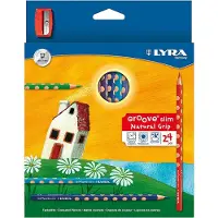 Lyra 6x , Écriture + dessin, Crayon de couleur 'GROOVE Slim laqué (24x)