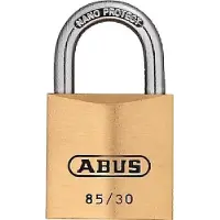 ABUS Cadenas de sécurité - cylindre à clé avec même variure