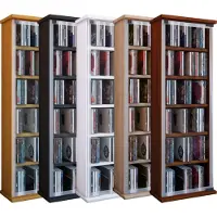 VCM Bois CD DVD Stand Étagère Armoire Rangement Étagère sur pied Support Classic Porte en verre Bois CD DVD Stand Étagère Armoire Rangement Étagère sur pied Support Classic Porte en verre