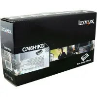 Lexmark C746H1KG - Noir - Toner - Grande capacité