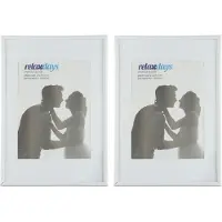 Relaxdays 2x Cadres-photo (22 x 30.50 cm)