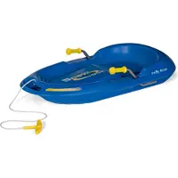 Rolly Toys Schlitten Snow Max blau ab 3 Jahre, mit zwei Bremsen, bis 100 kg