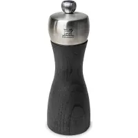 Peugeot Fidji Moulin à poivre 15 cm graphite en bois et acier inoxydable