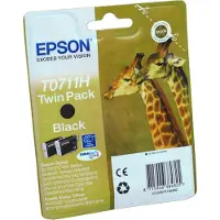 Epson Cartouche d'encre T07114H10 Noir x2 - Multipack