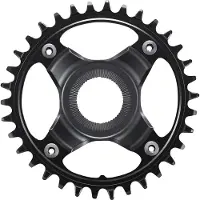Shimano Sm-cre80-12-b Cg Chainring Argenté 38t