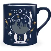 Half Moon Bay Mug de Harry Potter - Château de Poudlard - pour Unisexe - bleu/blanc - Taille Standard