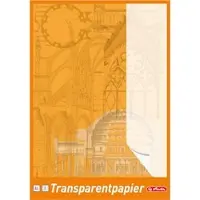 Herlitz 696401 Orange (A4, Blanc)