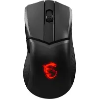MSI Clutch GM31 - Souris - ergonomique - optique - 6 boutons - sans fil - 2,4 GHz - récepteur sans fil (USB) (S12-4300980-CLA)