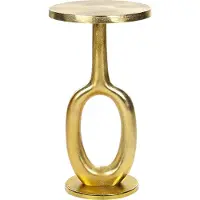 Beliani Table D'appoint Doré Apiti