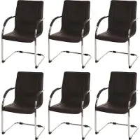 MCW Chaise de salle à manger Perm (lot de 6)