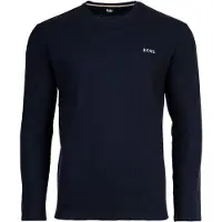 BOSS T-shirt de pyjama en jersey ottoman avec logo brodé
