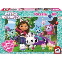 Schmidt Puzzle 60T Gabbys Dollhouse Joyeux amis