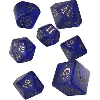 Q-workshop Meowster Dice 7 Packs Bleu Enfants