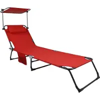 VCM Chaise Longue De Jardin Chaise Longue De Soleil Pliable Pliable Chaise Longue De Balcon Toit Bindox L