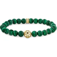 Thomas Sabo Bracelet 'Armband Malachit Grün' vert