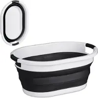 Relaxdays Panier à linge pliable (36 l)