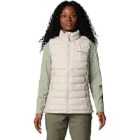 Columbia Powder Lite Ii Vest Beige S Femme