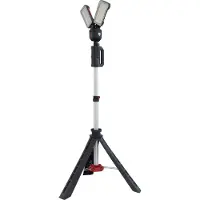Acculux WL 6000 LED Lampe de travail à LED rechargeable Longueur du trépied (max.) : 2240 mm 25 W 6 (6000 lm)
