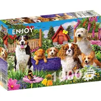 Enjoy Puzzle Puzzle 1000 pièces Enjoy – Puppy Patch